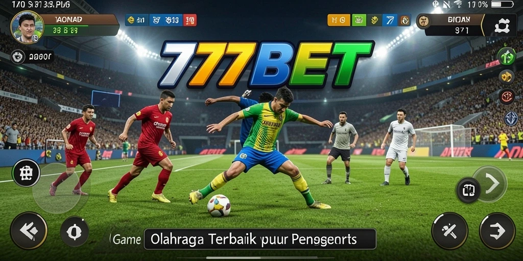 Tampilan gameplay menarik dari 777BET dengan elemen olahraga.