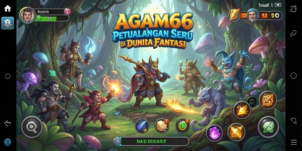 Gameplay AGAM66 menampilkan petualangan seru di dunia fantasi.