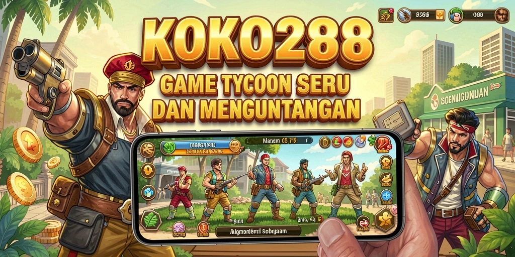 Screenshot menampilkan aksi seru dalam gameplay Tycoon KOKO288.