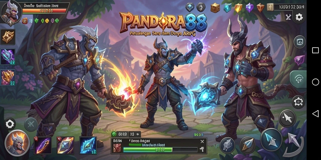 Tampilan menarik dari gameplay PANDORA88 yang memukau.
