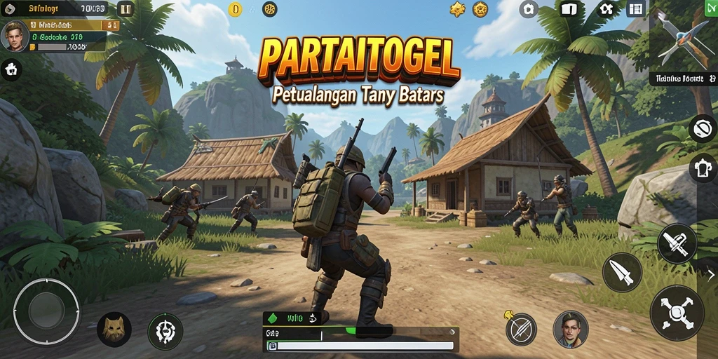 Tampilan gameplay menarik dalam dunia Open World yang luas.