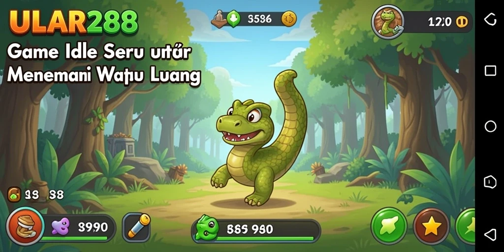 Screenshot gameplay ULAR288 yang menampilkan aksi Idle yang menarik.