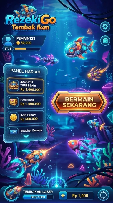 Tampilan antarmuka aplikasi Rezekigo yang bersih dan teratur.